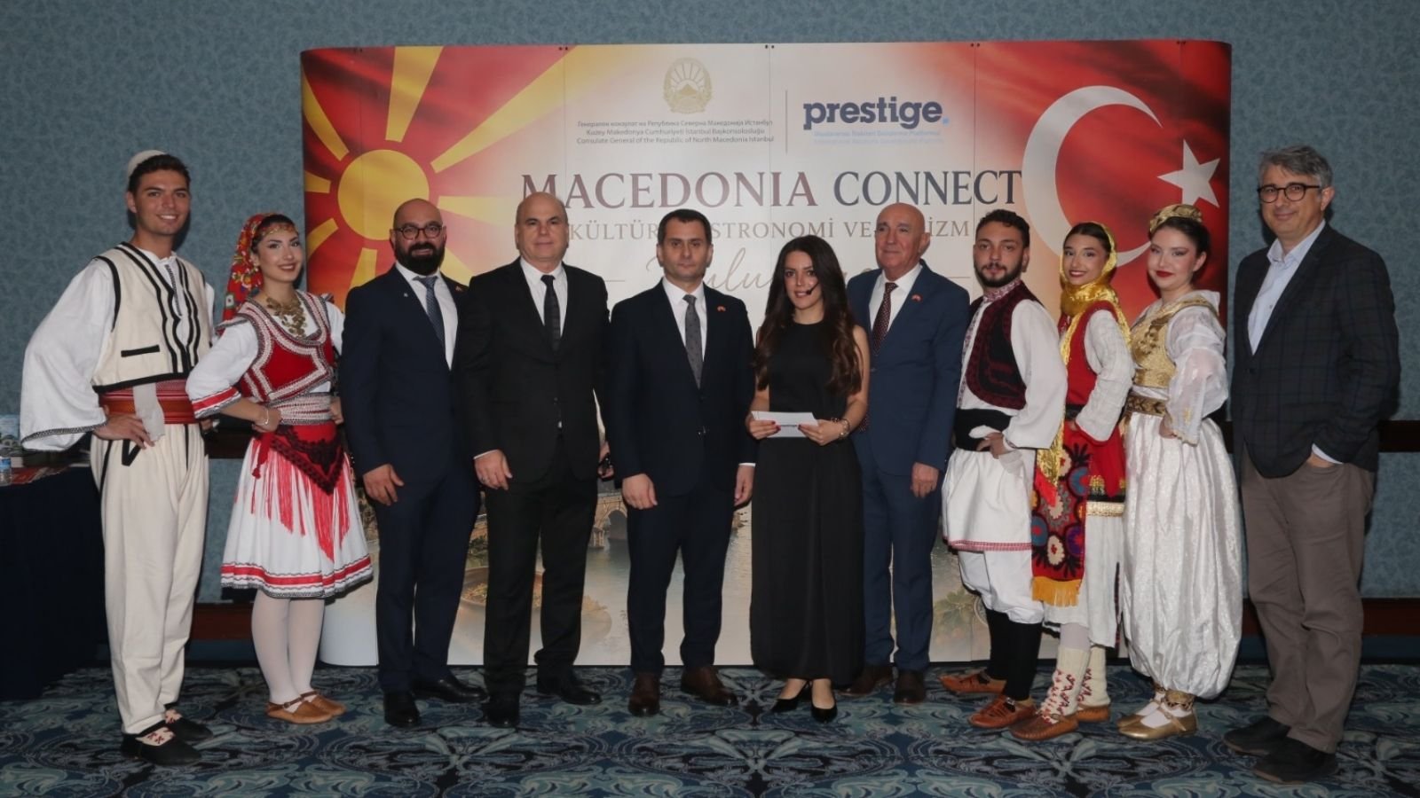 Macedonia Connect buluşmasına ilişkin basın duyurusu görseli