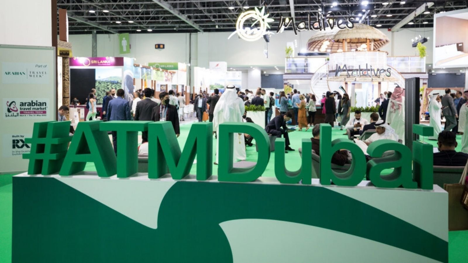 Dubai’de turizm fuarı ve seyahat ticareti buluşmasını temsil eden genel etkinlik görseli