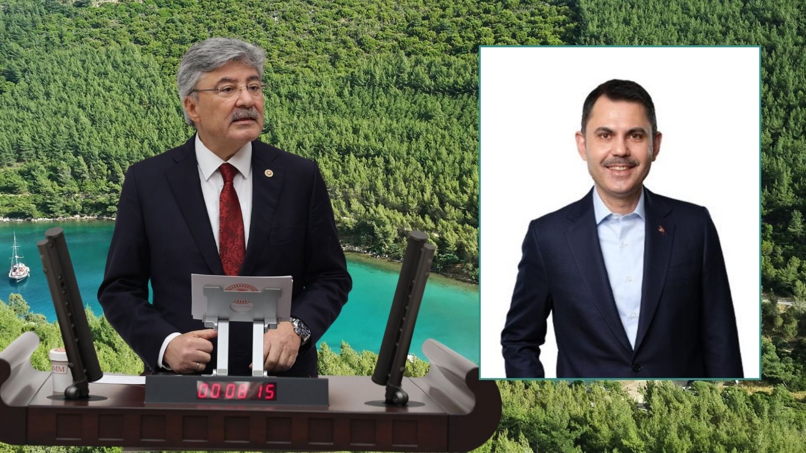 Bodrum’da turizm konaklama tesisi ve çevresel etki tartışmalarını anlatan genel kıyı görünümü