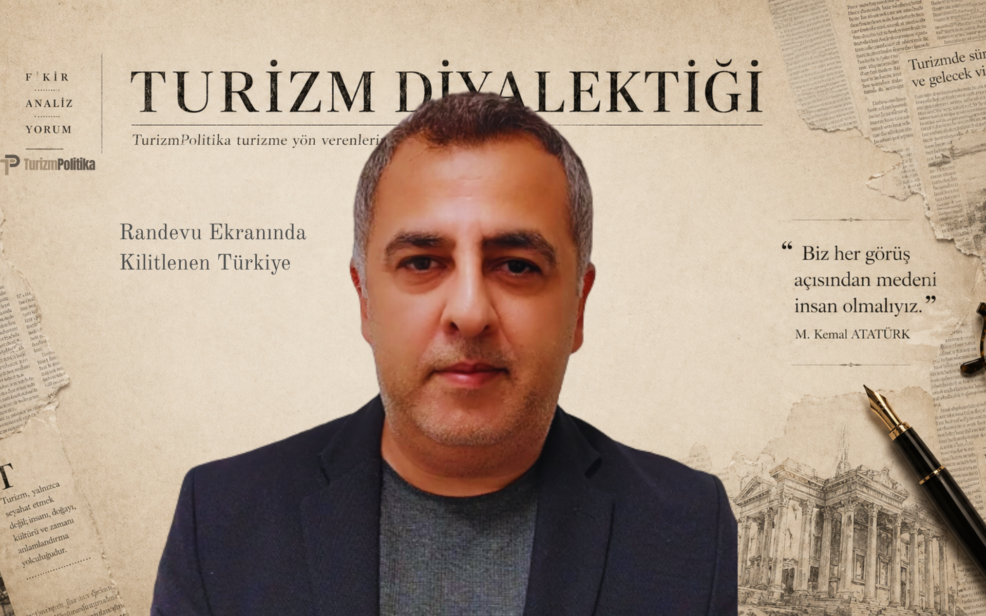 Schengen vize randevusu, pasaport ve dijital başvuru ekranını temsil eden editoryal görsel