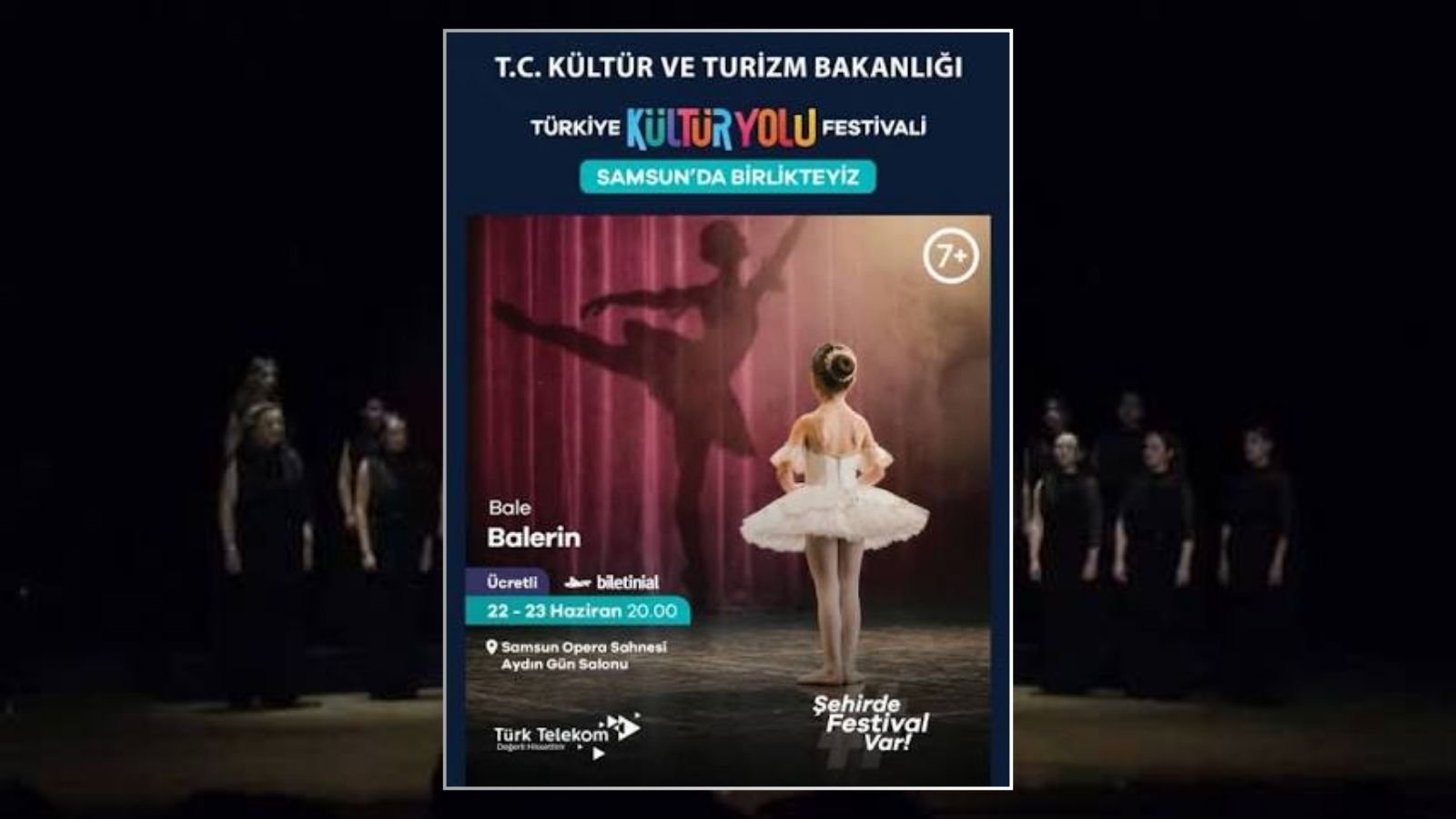 Samsun İl Kültür ve Turizm Müdürlüğü sitesinde yayımlanan kültür ve sanat etkinlikleri takvimi