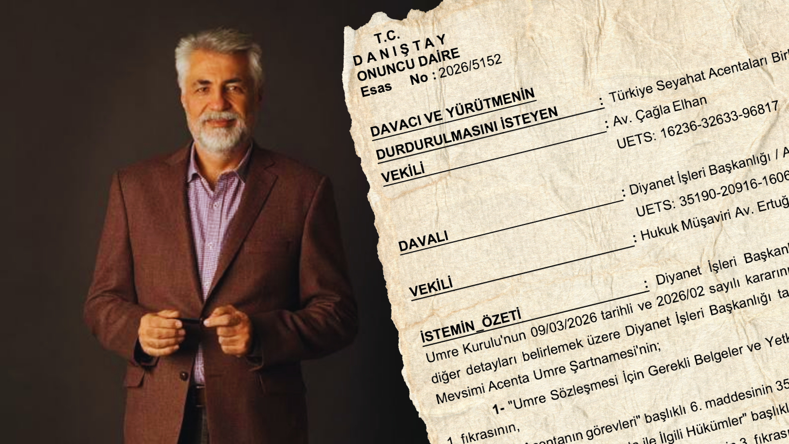 TÜRSAB’ın sabit umre teminatına karşı açtığı davaya ilişkin Danıştay kararı