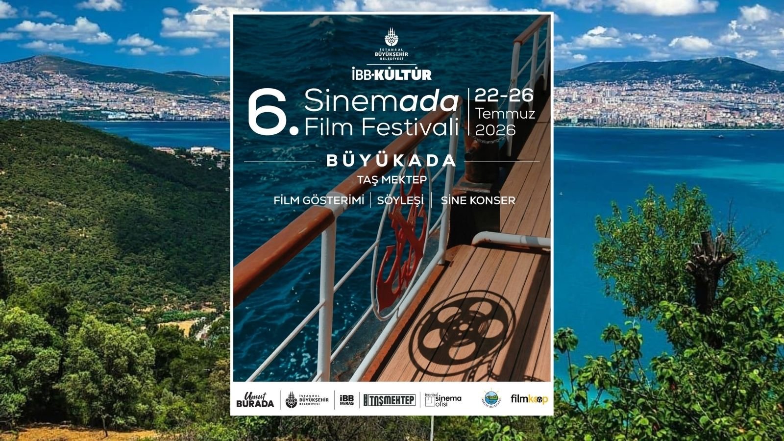 SinemAda Film Festivali Adalar’dan Paşabahçe Vapuru’na Uzandı