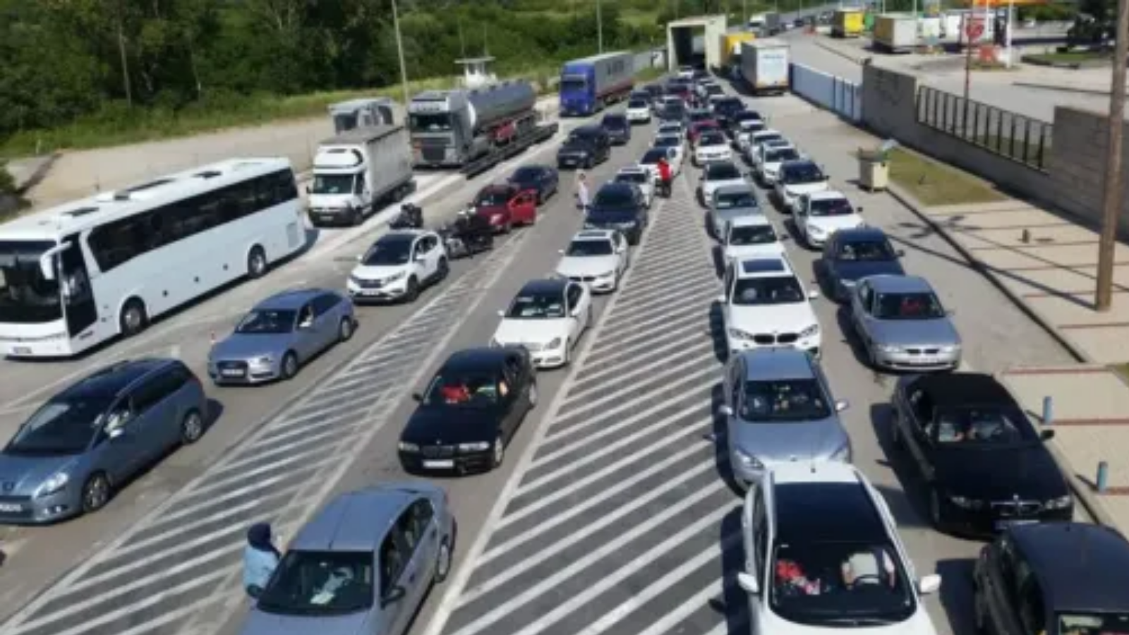 Kipi ve Kastanies gümrük kapılarında dört saatlik iş bırakma