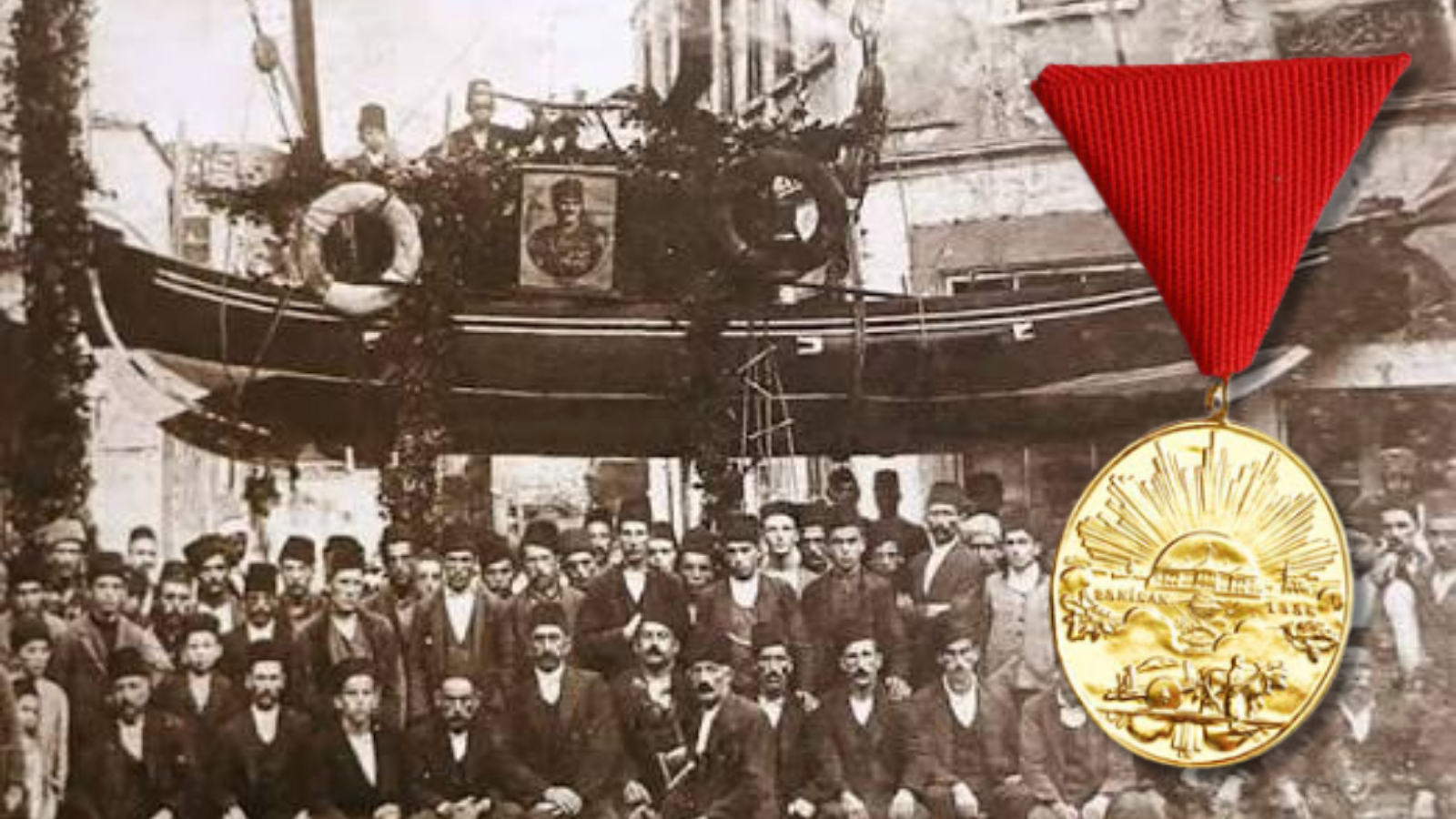 İnebolu Piyade Kayıkçılar Loncasına verilecek İstiklal Madalyası