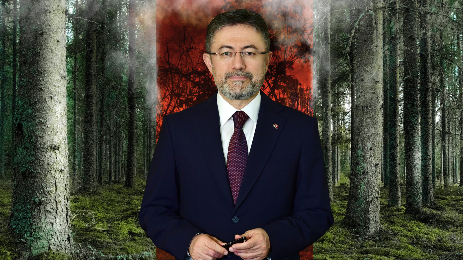 Orman yangınına havadan ve karadan müdahale eden ekipler
