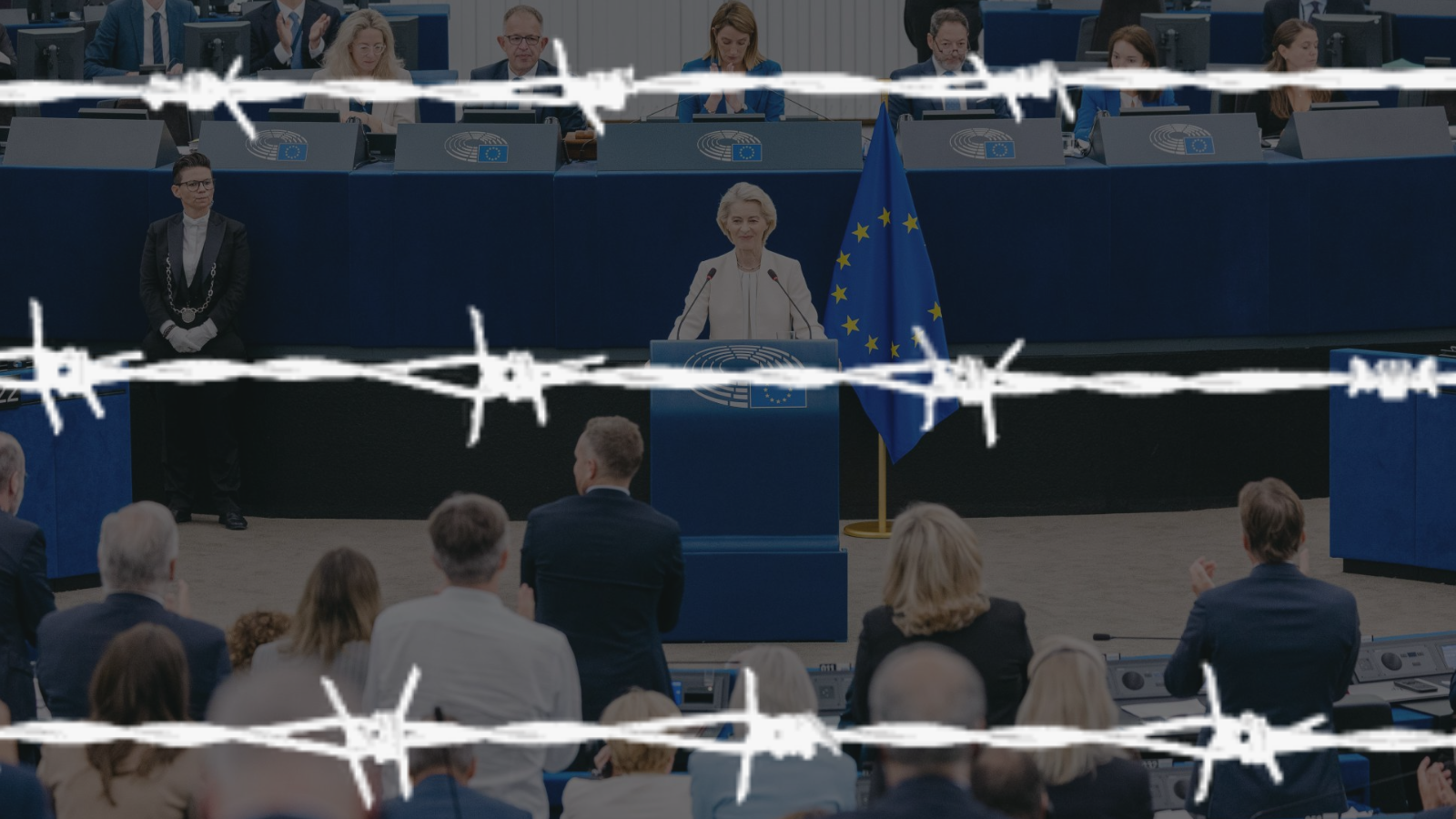 Avrupa Komisyonu Başkanı Ursula von der Leyen, Strazburg’daki Avrupa Parlamentosunda 2026 Birliğin Durumu konuşmasını yapıyor.
