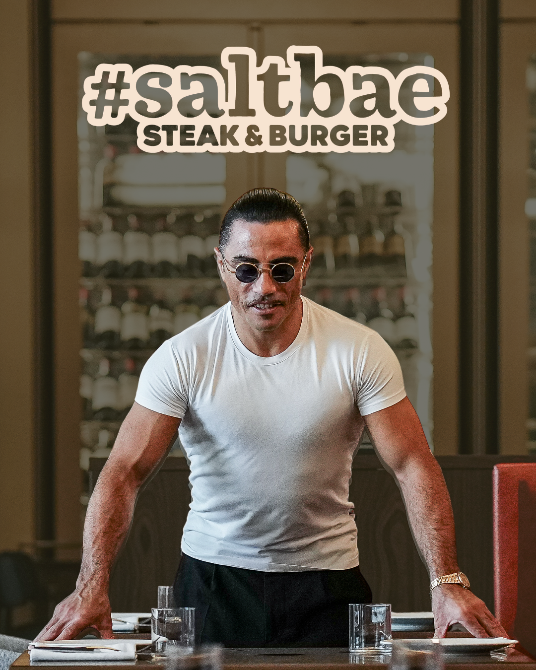 Nusret Gökçe’den Dubai Mall’da steak ve burger buluşması