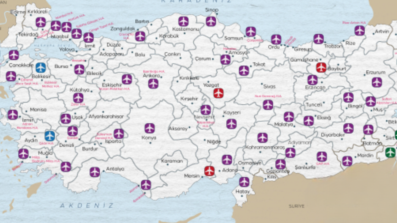 Dokuz aylık havalimanı trafiğinde dış hat artışı yüzde 0,5