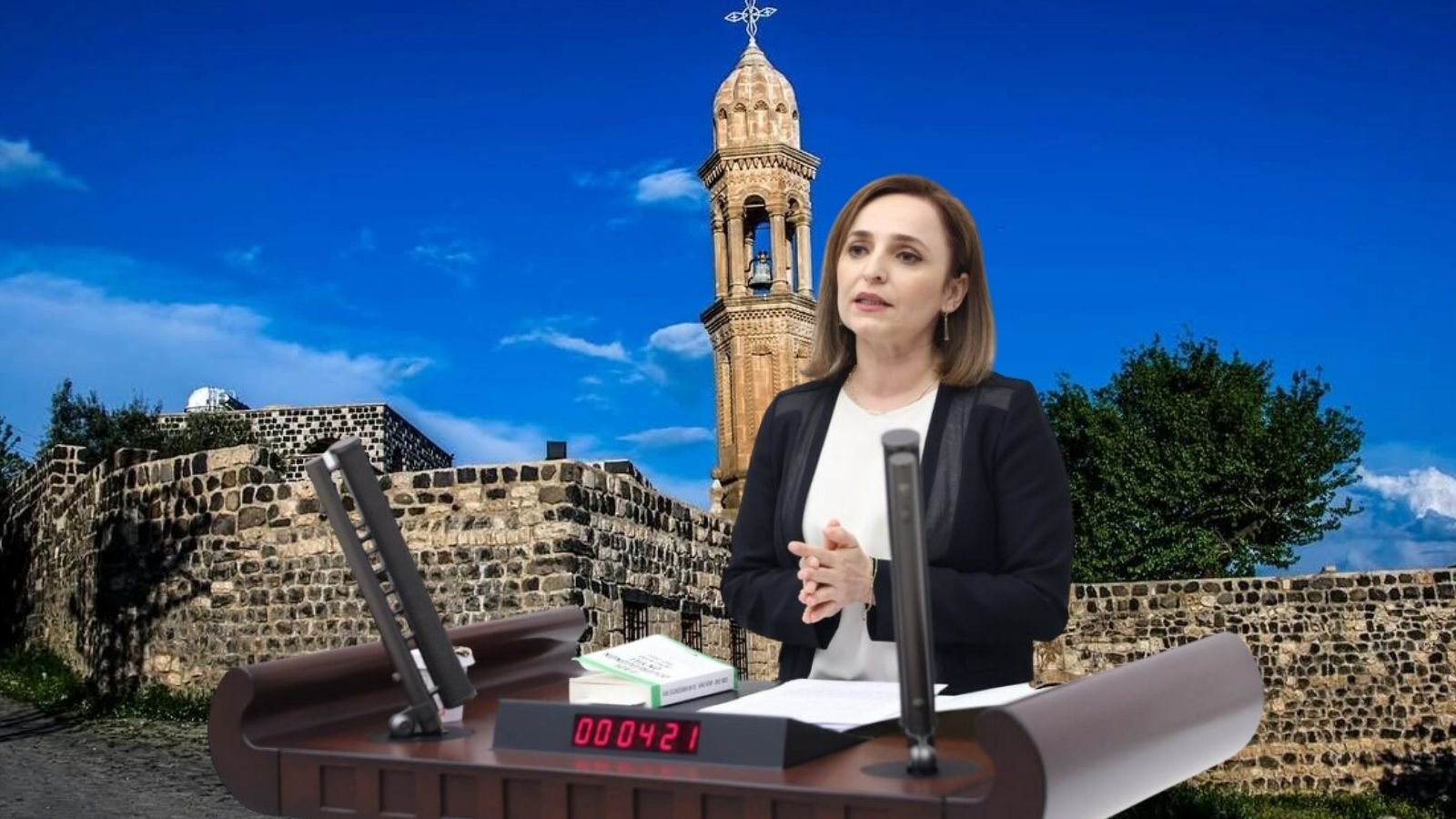 İdil'de Süryani vakfına 1,17 milyon TL ceza iddiası Mecliste