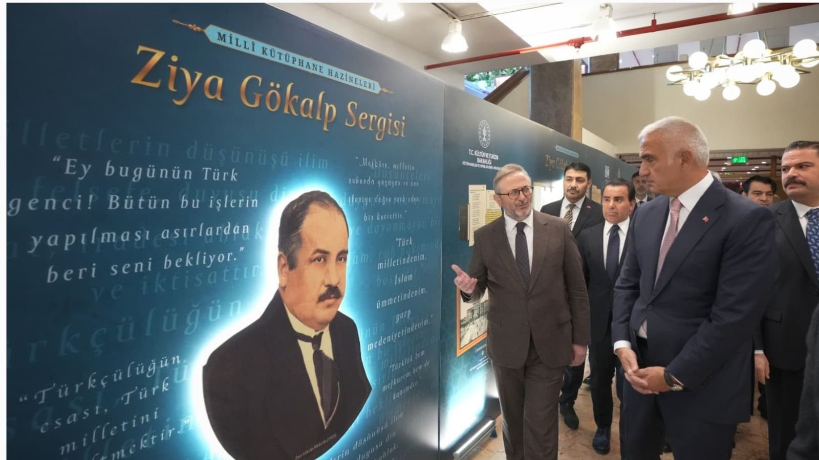 Ziya Gökalp’in eserlerinin ilk baskıları Millî Kütüphane’de sergileniyor