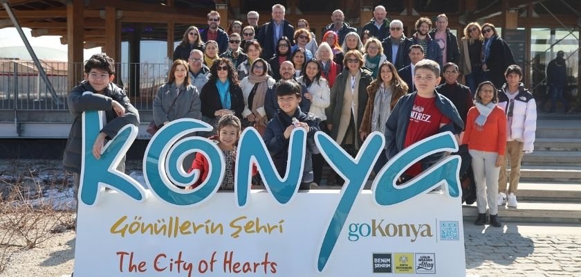 Büyükelçiler, Konya’nın tarihi ve kültürüne hayran kaldı