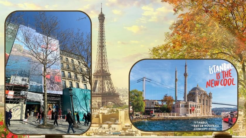 İstanbul temalı afiş