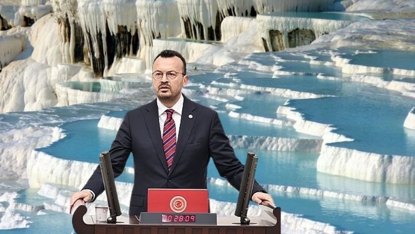 Pamukkale'de yaz sezonu öncesi inşaat tepkisi