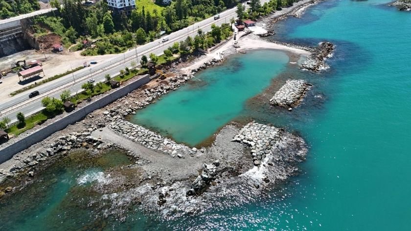 Rize Alipaşa Halk Plajı projesi
