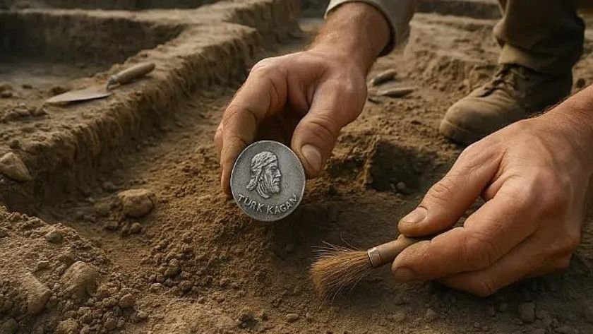 “Türk-Kağan” yazılı sikke tarihe ışık tuttu