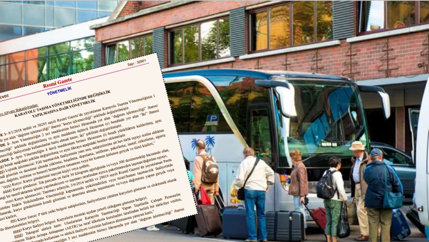 Turizm taşımacılığına yeni düzenleme geldi