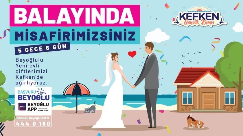 Beyoğlu balayı suiti dar gelirli çiftleri ağırlıyor