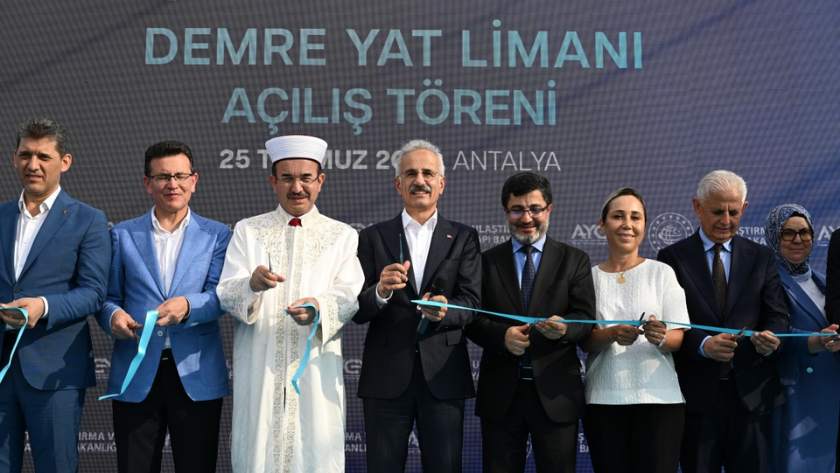 Demre yat limanı yat turizmine yeni ivme kazandırıyor