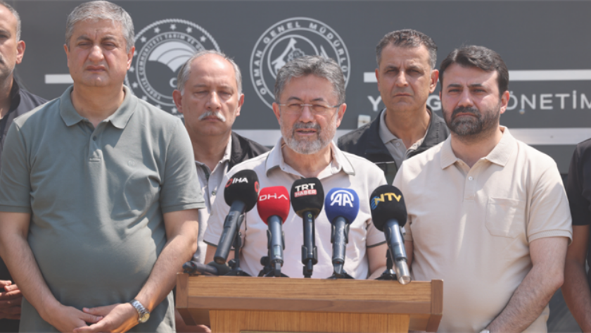 Orman yangını müdahalesi
