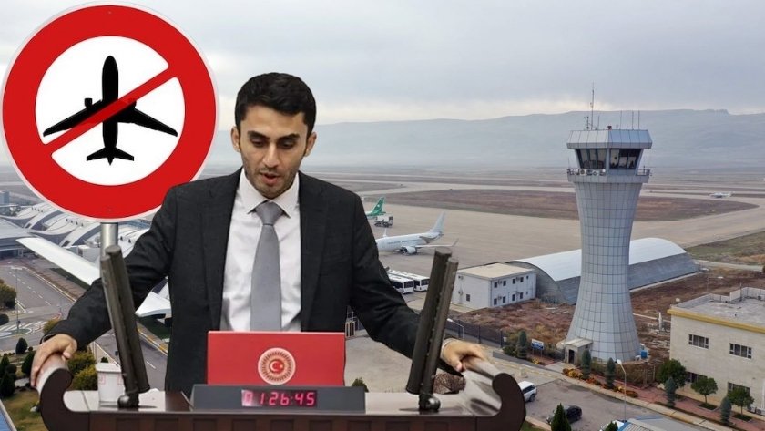 Süleymaniye havalimanına uçuş yasağı