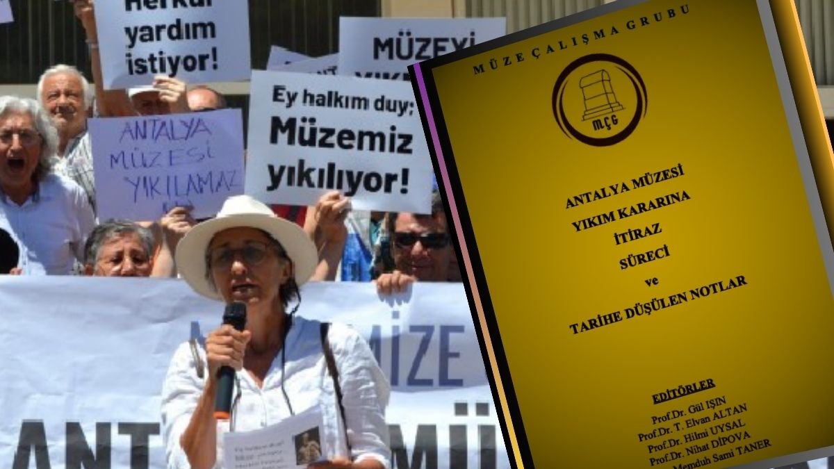 Antalya Arkeoloji Müzesi yıkım kararına karşı kitap yazıldı