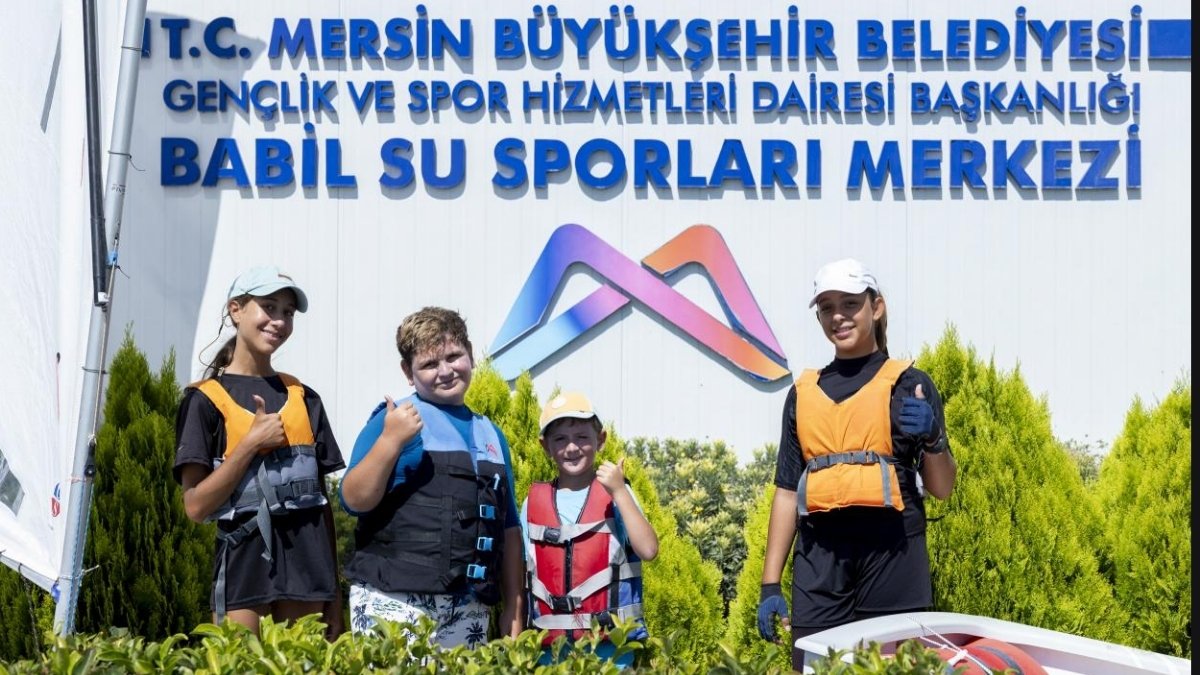 Mersin’de Babil Su Sporları Merkezi yelken tutkunlarını ağırlıyor