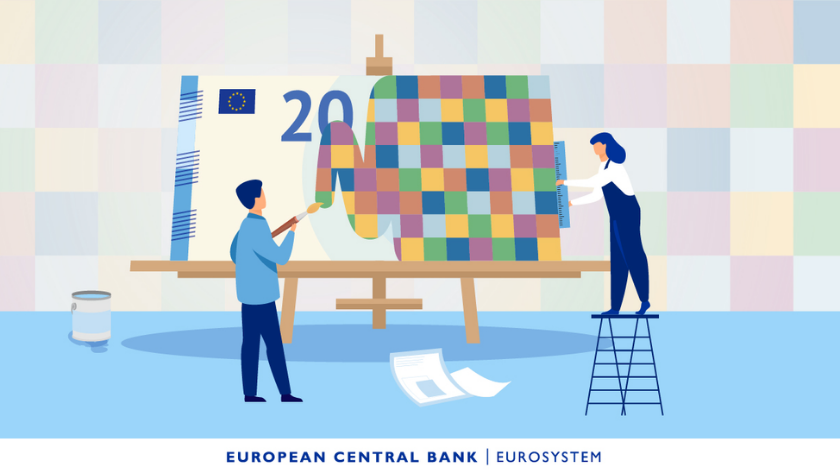 ECB euro banknotları için tasarım yarışması başlattı