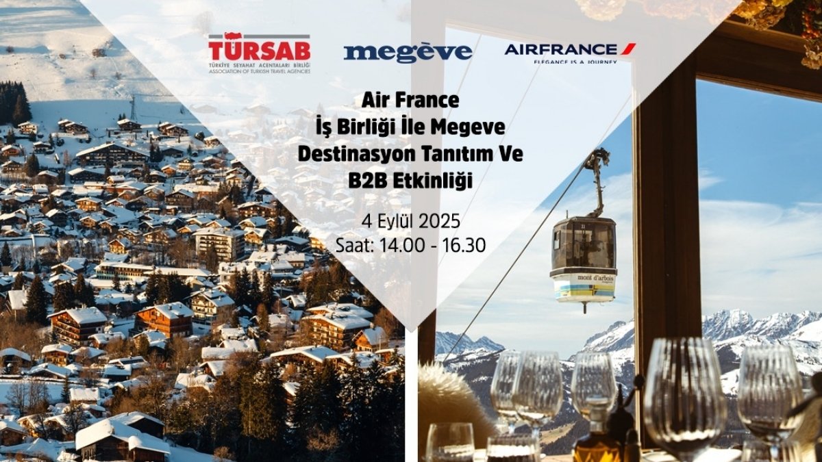 Megève destinasyon tanıtım etkinliği TÜRSAB’da