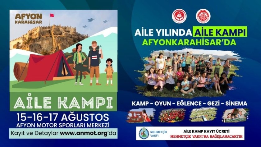 Aile Kampı Mehmetçik Vakfı bağış etkinliği