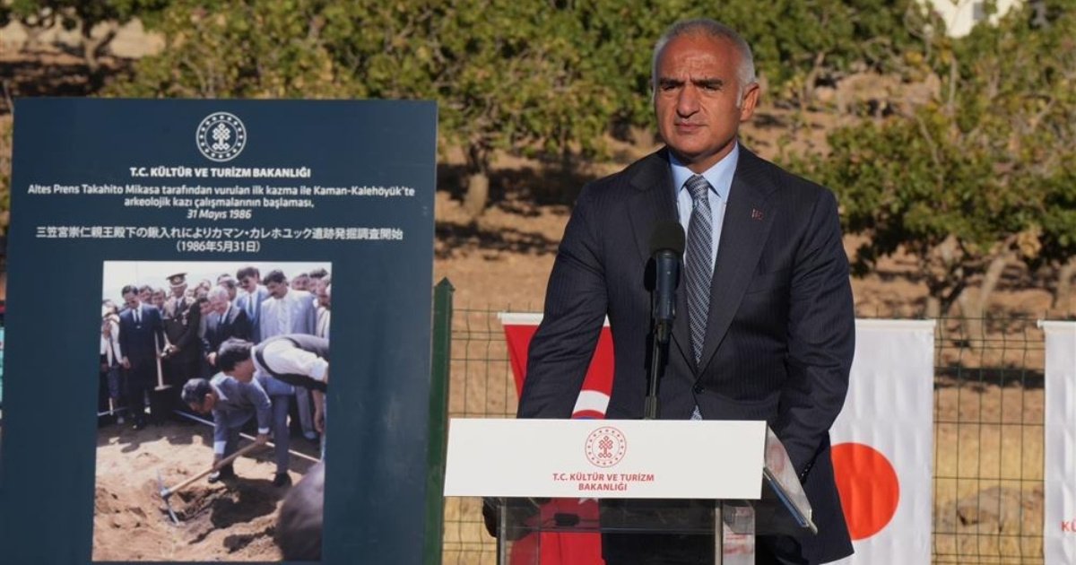 Ayanlar höyük kazısı Prenses Akiko’nun katılımıyla başladı
