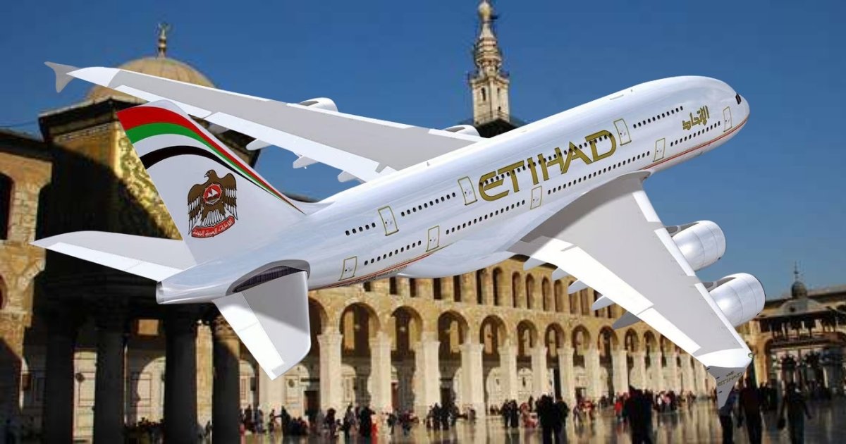 Etihad Airways, Şam’ı küresel ağına ekledi