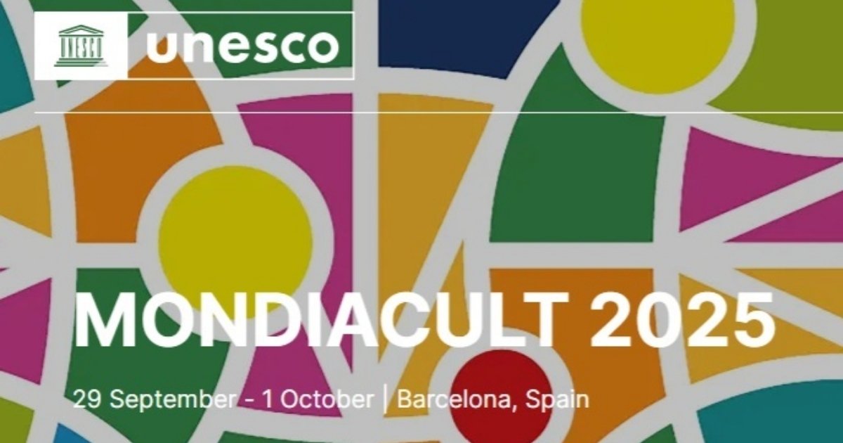 Unesco 2025 kültürel istatistik çerçevesi Barselona’da tanıtılacak