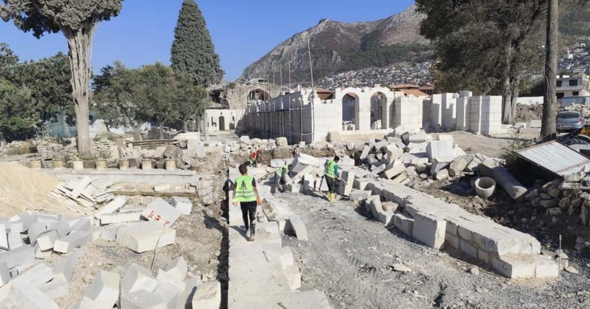 754 yıllık Antakya Ulu Cami yeniden yükseliyor