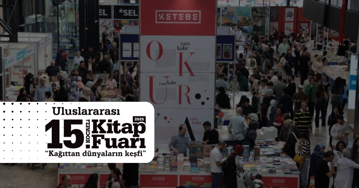 Kocaeli Kitap Fuarı Türkiye’de kültür markası oldu