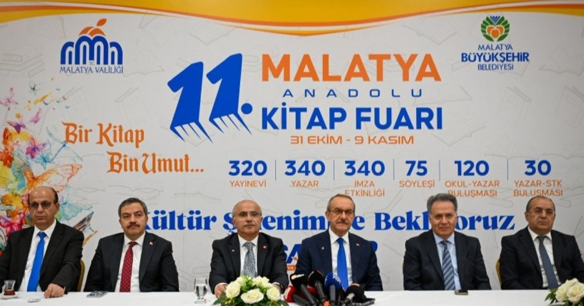 Malatya kitap ve kültür fuarı açılıyor