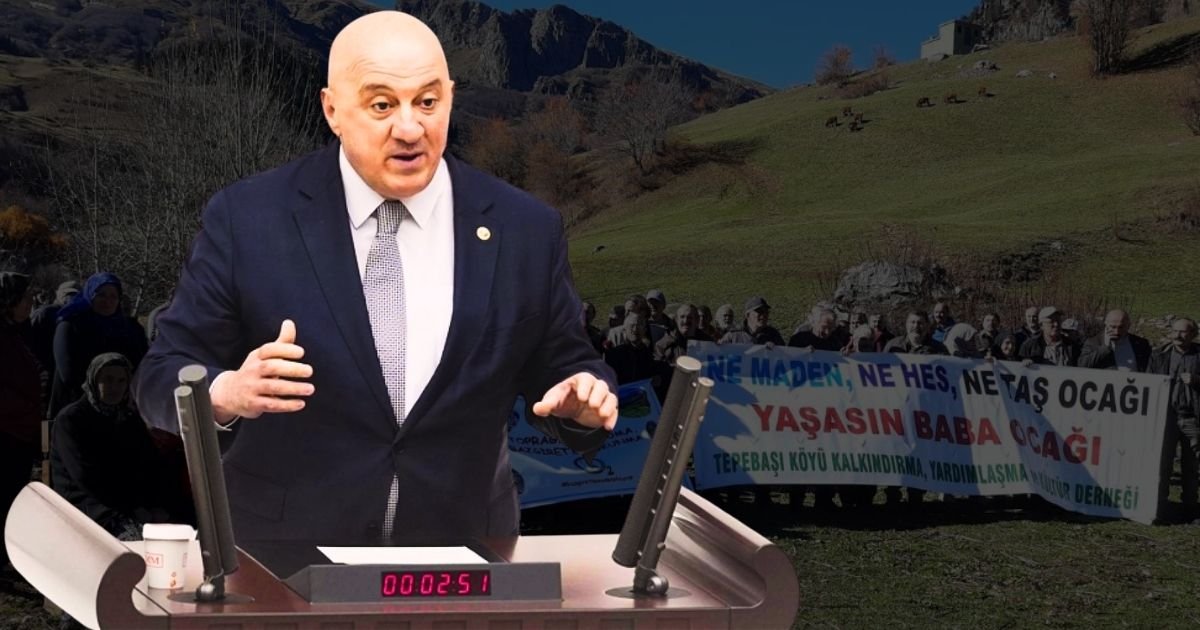 Artvin Bazgiret köyünde madencilik faaliyetlerine tepki