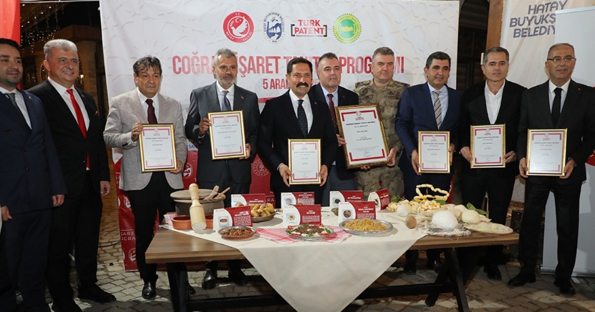 Hatay coğrafi işaretler